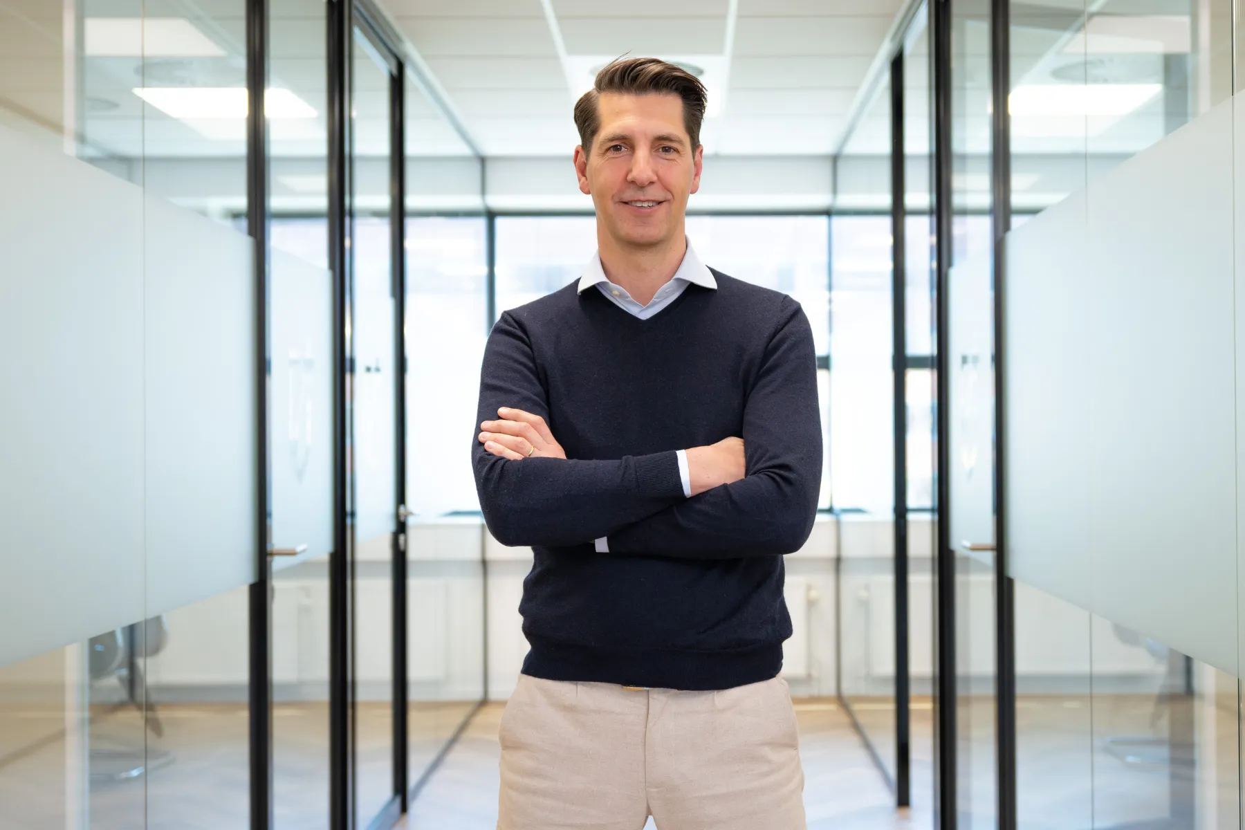 Enrique Cortes op de vloer bij Home of Recruitment